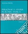 Personae e status in Roma antica libro