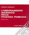 L'ordinamento giuridico della finanza pubblica libro