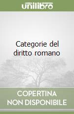 Categorie del diritto romano libro