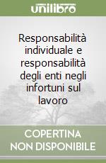 Responsabilità individuale e responsabilità degli enti negli infortuni sul lavoro libro