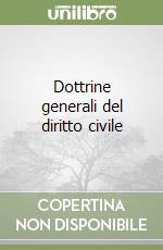 Dottrine generali del diritto civile