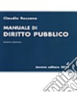 Manuale di diritto pubblico libro