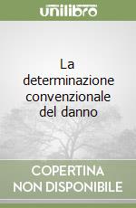 La determinazione convenzionale del danno libro