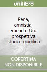 Pena, amnistia, emenda. Una prospettiva storico-giuridica
