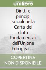 Diritti e principi sociali nella Carta dei diritti fondamentali dell'Unione Europea. Profili costituzionali libro