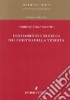 Fondamenti e modelli nel diritto della vendita libro di Dalla Massara Tommaso