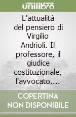 L'attualità del pensiero di Virgilio Andrioli. Il professore, il giudice costituzionale, l'avvocato. L'uomo libro