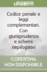 Codice penale e leggi complementari. Con giurisprudenza e schemi riepilogativi libro