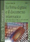 Firma digitale e documento informatico libro