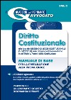 Diritto costituzionale. Manuale di base per la preparazione alla prova orale. E-book. Formato PDF libro