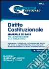 Diritto costituzionale. Manuale di base per la preparazione alla prova orale. E-book. Formato PDF libro