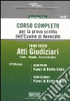 Corso completo per la prova scritta dell'esame di avvocato libro