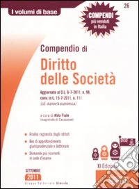 Compendio di diritto delle società libro