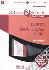 Schemi & schede staccabili di diritto processuale civile libro