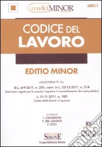 Codice del lavoro. Ediz. minore