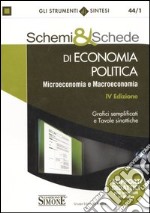 Schemi & Schede di Economia Politica. Microeconomia e Macroeconomia.
