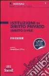 Istituzioni di diritto privato (diritto civile) libro