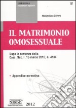 Il matrimonio omosessuale libro