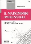 Il matrimonio omosessuale libro