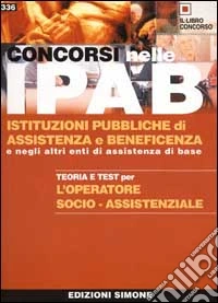 L'operatore socio-assistenziale libro