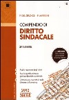 Compendio di diritto sindacale libro