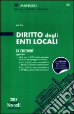 Diritto degli enti locali libro