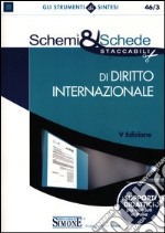 Schemi & schede di diritto internazionale libro