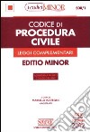 Codice di procedura civile. Leggi complementari. Ediz. minor libro