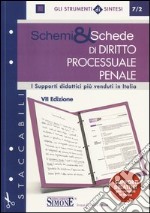 Schemi & schede di diritto processuale penale libro