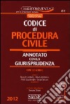 Codice di procedura civile. Annotato con la giurisprudenza. Con aggiornamento online libro