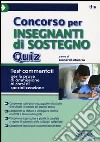 Concorso per insegnanti di sostegno. Quiz libro