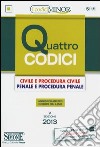 Quattro codici. Ediz. minor libro