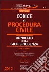 Codice di procedura civile. Annotato con la giurisprudenza. Con CD-ROM libro