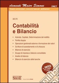 Contabilità e bilancio