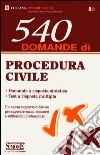 540 domande procedura civile libro