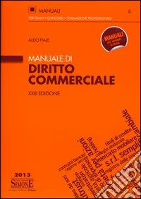 Manuale di diritto commerciale libro