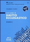 Manuale di diritto ecclesiastico libro