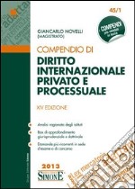 Compendio di diritto internazionale privato e processuale libro