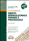 Compendio di diritto internazionale privato e processuale libro