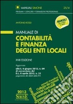 Manuale di contabilità e finanza degli enti locali libro