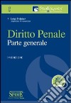 Diritto penale. Parte generale libro