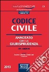 Codice civile. Annotato con la giurisprudenza. Con CD-ROM libro