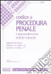 Codice di procedura penale e leggi complementari. Ediz. minore libro di Gatti G. (cur.)