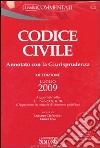 Codice civile 2009. Annotato con la giurisprudenza. Con CD-ROM-Leggi complentari al codice civile 2009. Annotate con la giurisprudenza-Appendice di aggiornamento 200 libro