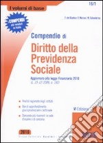 Compendio di diritto della previdenza sociale libro