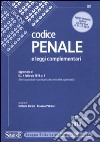 Codice penale e leggi complementari libro