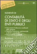 Elementi di contabilità di Stato e degli enti pubblici libro