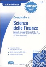 Compendio di scienza delle finanze libro