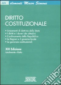 Diritto costituzionale libro