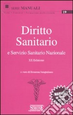 Diritto sanitario e Servizio sanitario nazionale libro